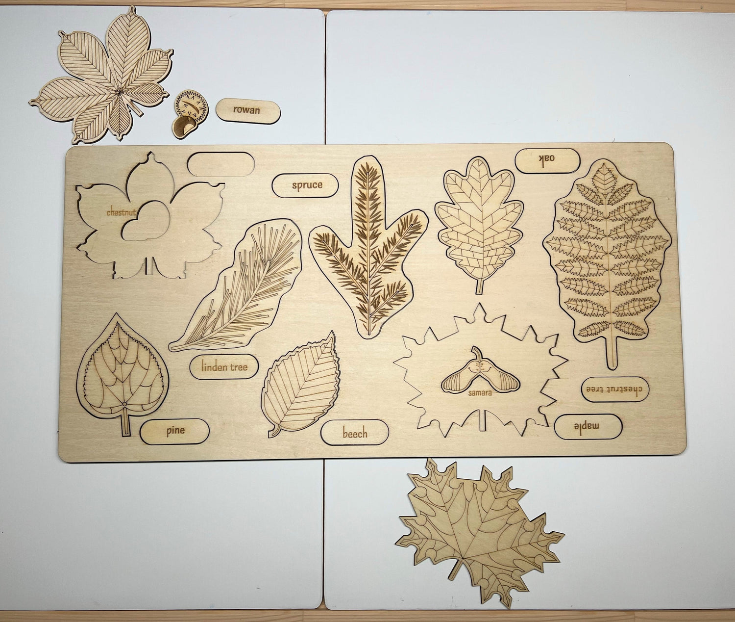 Educational Multi-Layered Wooden Puzzle