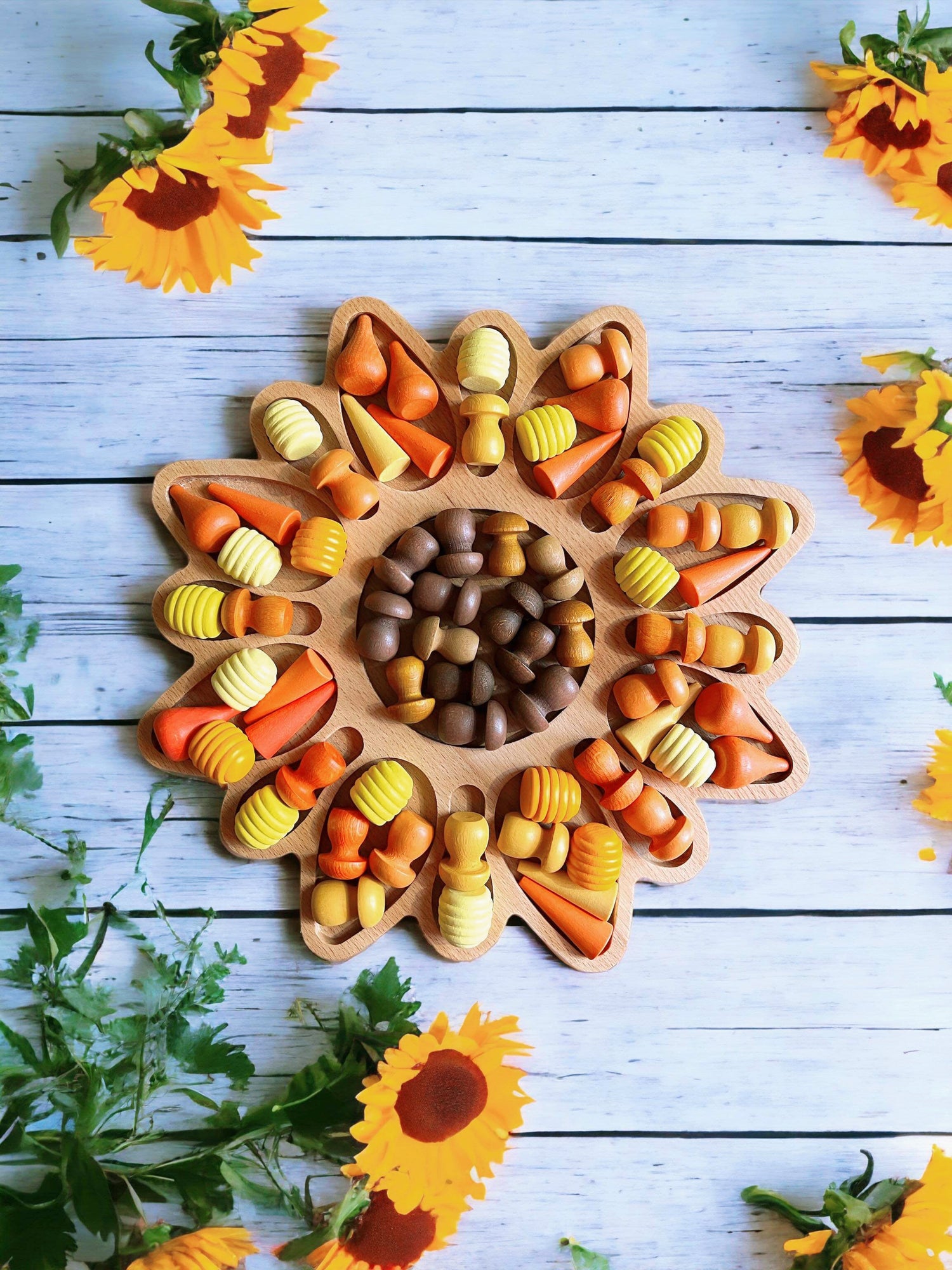 Beechwood Sensory Sorting Tray