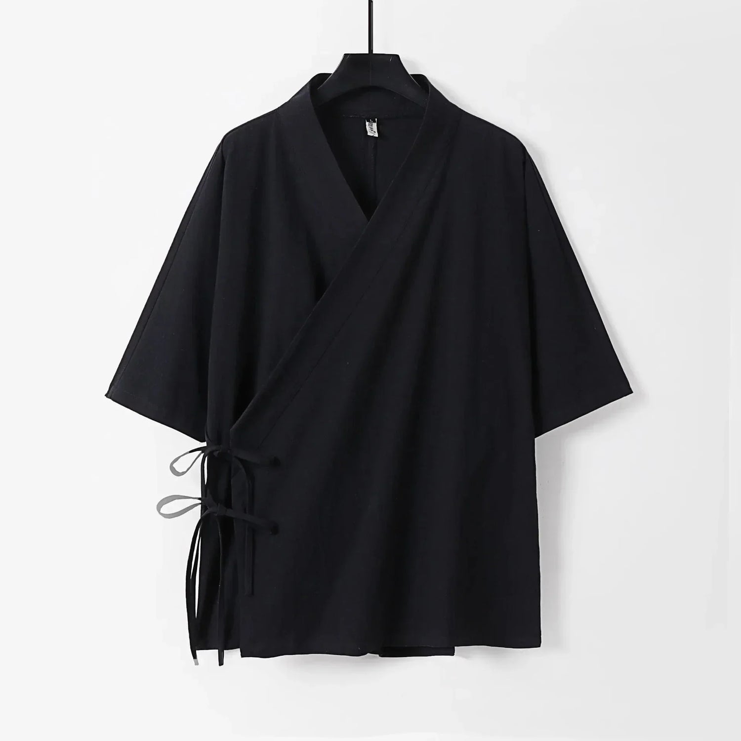 Japanese-themed Minimal Plain Men’s Kimono Jacket