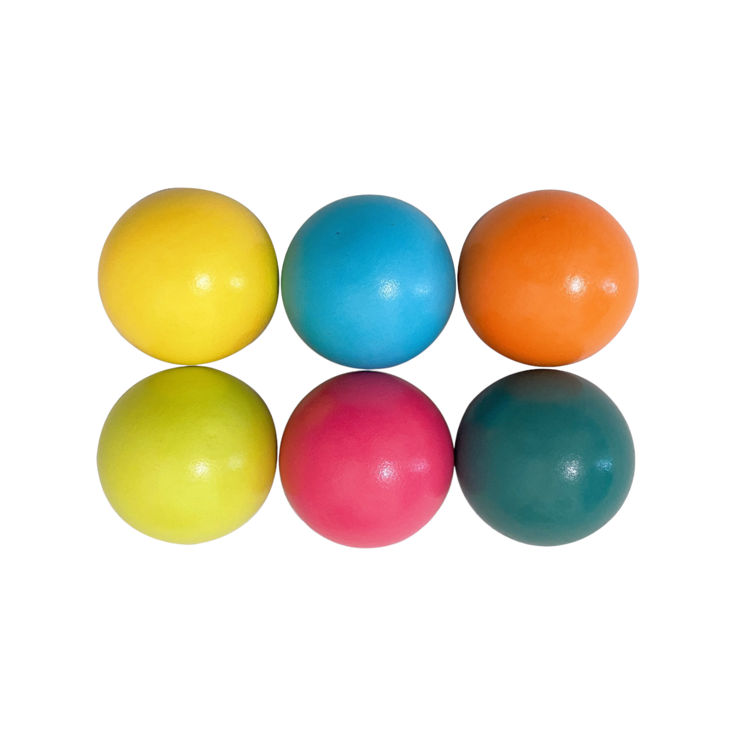 6-Piece Pastel Wooden Balls – 1.8