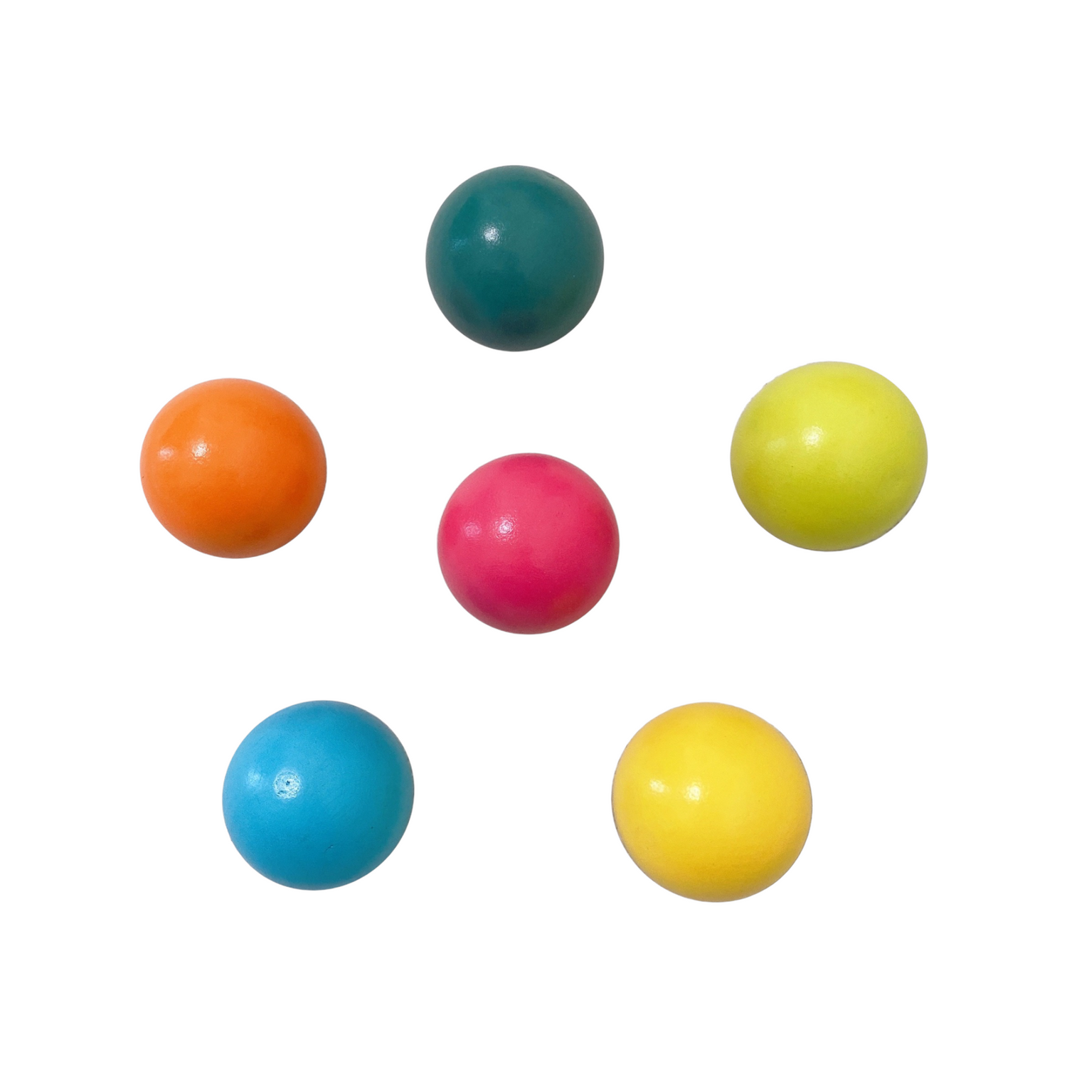 6-Piece Pastel Wooden Balls – 1.8