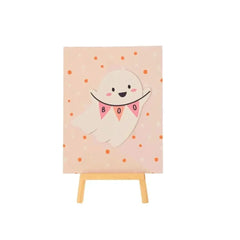 Traditional Halloween Table Comic – 20x15 cm with Wooden Easel - Waydiy