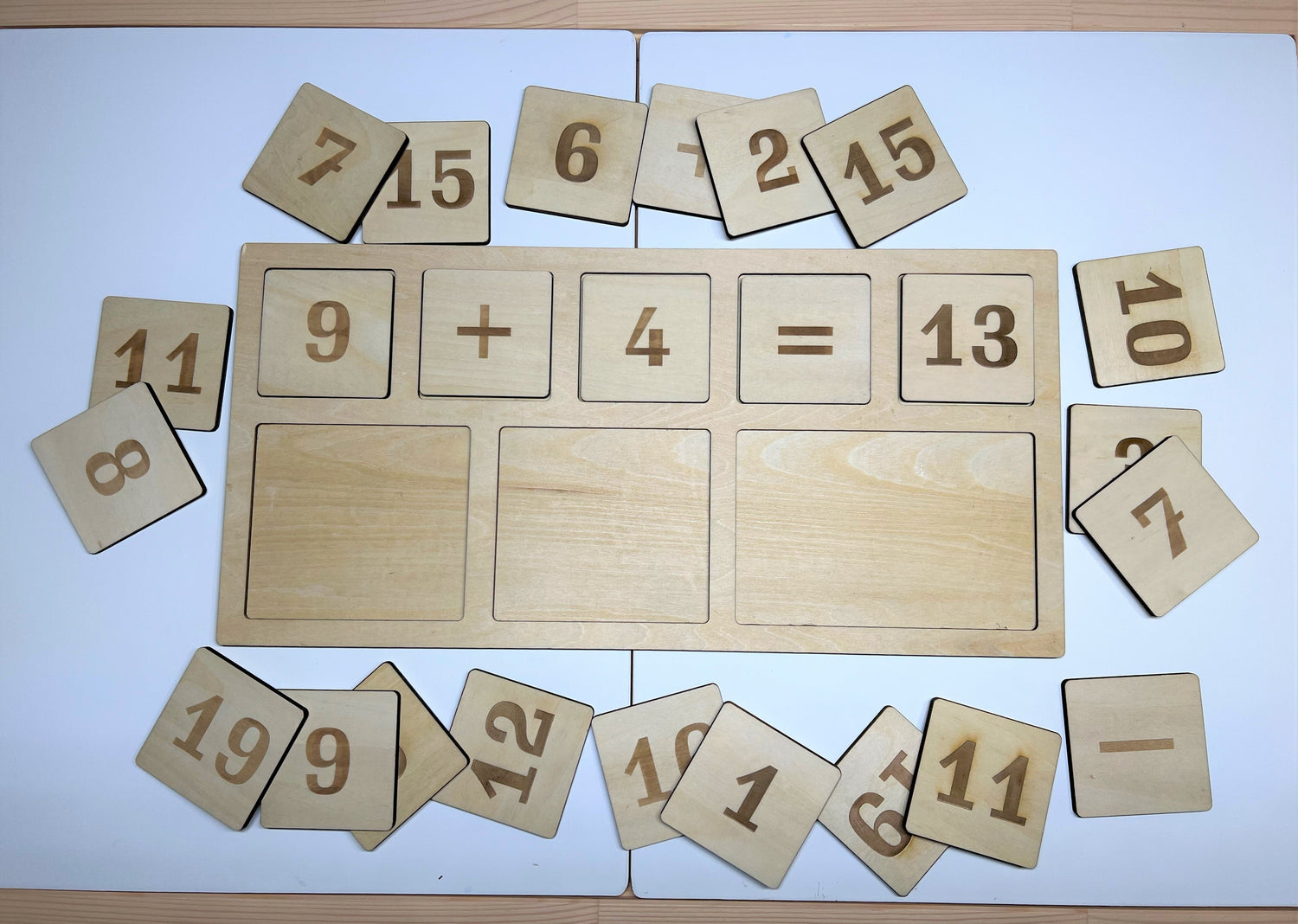 Educational Multi-Layered Wooden Puzzle