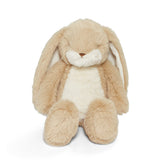 Little 12"  Floppy Nibble Bunny - Almond Joy