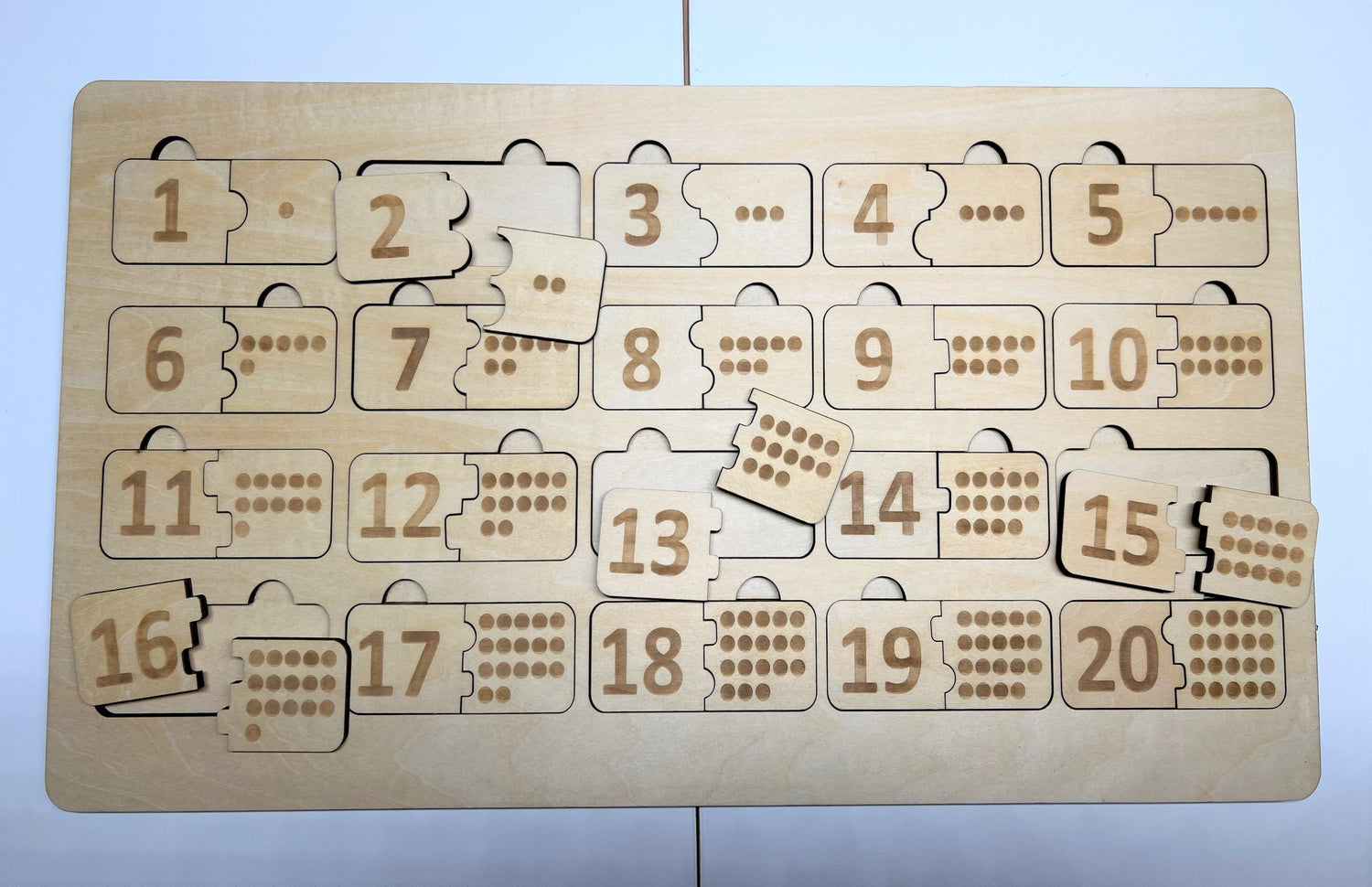Educational Multi-Layered Wooden Puzzle