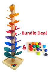 Bundle DealNEW Large Marble Tree in Primary Rainbow Colors
