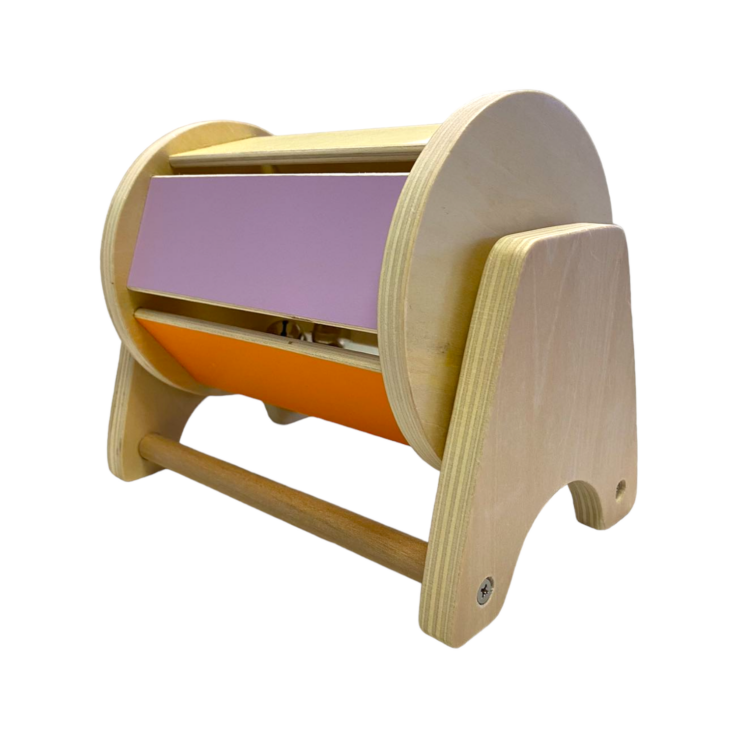 open-ended Spinning Drum in Pastel Colors