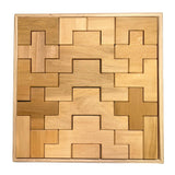 19 Pcs Wooden Stairway Building Blocks Set