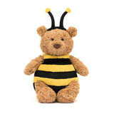 Bear Plush Toy with Bumblebee Costume – 26 cm - Waydiy