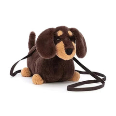 Plush Sausage Dog Bag – 22cm - Waydiy