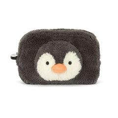 Penguin Plush Pouch Bag – 19 × 13 cm - Waydiy