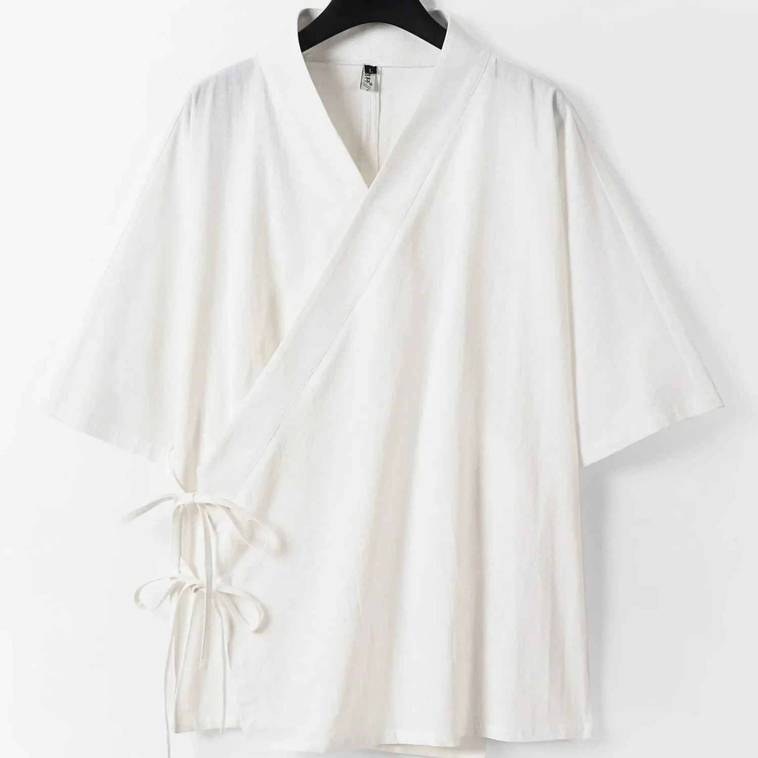 Japanese-themed Minimal Plain Men’s Kimono Jacket