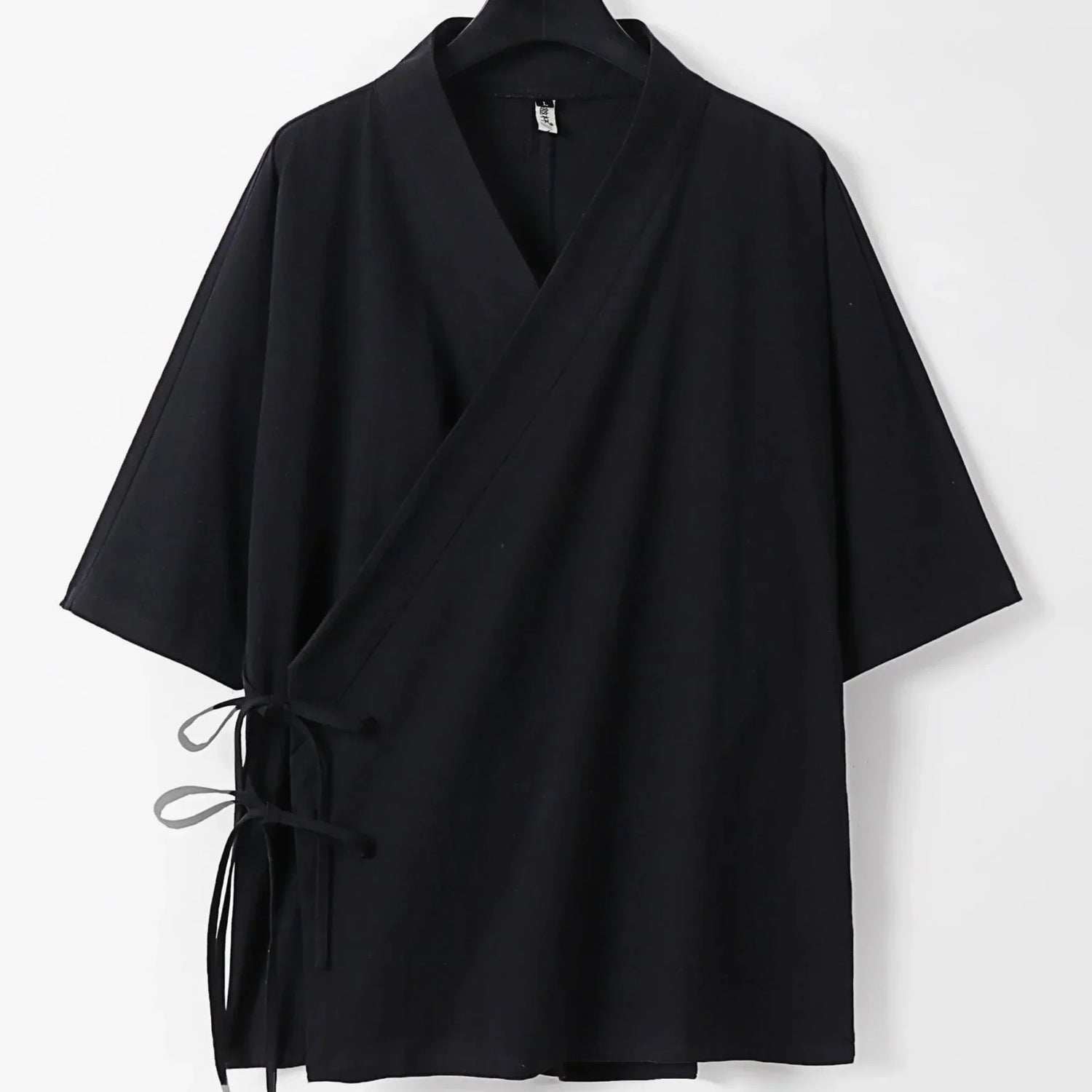 Japanese-themed Minimal Plain Men’s Kimono Jacket